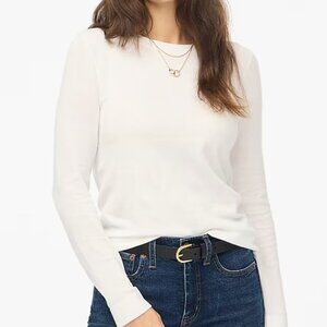 J. Crew Cotton Teddie sweater Size Large